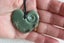 KORU / HEART PENDANT INANGA FLOWER POUNAMU Carousel 1
