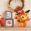 11in Fake Pumpkin Decor - Halloween & Thanksgiving Table Centerpiece (Reali Carousel 1