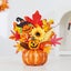 11in Fake Pumpkin Decor - Halloween & Thanksgiving Table Centerpiece (Reali Carousel 4