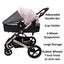 Preorder - Supra - 3 in 1 Stroller + Bassinet + Capsule Car Seat Combo with M... Carousel 3