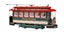 Bachmann Streetcar Merry Christmas. On30Scale Carousel 1