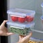 Transparent Plastic Storage Container - Vacuum Sealed Wet and Fresh-keeping Carousel 6