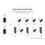 Ul Tech Wireless Cctv 3Mp 2 Cameras Bullet Carousel 4
