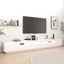 Vidaxl Tv Cabinet With Led Lights White 300X35x40 Cm Carousel 2
