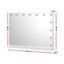Embellir Bluetooth Makeup Mirror 80X58cm Hollywood Vanity With Led Light Wall Carousel 2