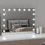 Embellir Bluetooth Makeup Mirror 80X58cm Hollywood Vanity With Led Light Wall Carousel 6
