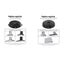 Devanti 16Cm Range Hood Carbon Charcoal Filters Replacement X2 Carousel 2