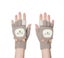 EVERAU(R) Fingerless Ultra Plush Knit Ewe Gloves Carousel 14