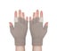 EVERAU(R) Fingerless Ultra Plush Knit Ewe Gloves Carousel 15