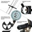 Compound Bow Arrow Archery Hunting Set 20-55lbs Camo Shooting Target Carousel 9