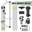 15-20lbs Compound Bow Arrow Set Archery Sports Hunting Target Shooting Equipment Carousel 3