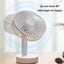 Desk Fan, Small Fan Quiet Operation, Lightweight USB Fan, Small Footprint, Carousel 4