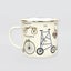 Enamel Mug - 'Bikes' Carousel 1