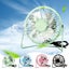 6"/8" Mini High-Velocity Personal Desk Fan, 4 Blades, Adjustable 360?a Head Carousel 1