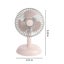 Desktop Charging Fan USB Charging Portable Small Fan Retro Desk Style Fan W Carousel 3