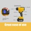 Cordless Hot Air Gun Electric Heat Gun with LCD Display For Dewalt 18/20V li-ion Carousel 3