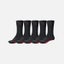 Globe OG Logo Hi Crew Sock 5 Pack - Black Carousel 1
