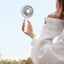 Mini Portable Fan, Silent Powerful Handheld Fan, Cute Design 3 Speed Person Carousel 6