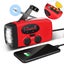 Emergency Radio, Solar Hand Crank Self-Powered Weather Radio with 2000mAh R Carousel 1
