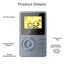 AM FM Radio, Stereo LCD Digital Display Tuning Pocket Walkmen Rechargeable Carousel 7