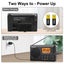 Small AM/FM/SM Radio with Great Reception, Battery Operated Radio with Big Carousel 7