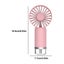 New Handheld Spray Fan Small And Exquisite USB Rechargeable Multifunctional Carousel 3