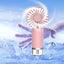 New Handheld Spray Fan Small And Exquisite USB Rechargeable Multifunctional Carousel 4