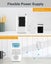 Digital AM FM Walkmen Radio with Bluetooth, Portable Rechargeable Transisto Carousel 10