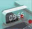 Portable Bluetooth Speaker, Mirror Clock, Dimmable LED Display, TF Card & A Carousel 1