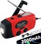 Emergency Hand Crank Radio 2000mWh with 3 LED Flashlight,Radio Solar,Type-C Carousel 1