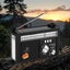 Portable Solar Radio, 1200mAh Weather Radio for Outdoor, Portable Rechargea Carousel 8
