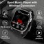 MP3 Player Sports Watch,32GB Bluetooth Music Player,2.0" Touch Screen MP3 M Carousel 4
