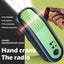 Emergency Radio,Luminous Back Panels Emergency Hand Crank Radio 1500mAh Pow Carousel 3