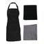 5pcs Oven Mitts Pot Holders With Pocket and Apron Cotton Lining Silicone Co Carousel 5