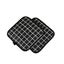 5pcs Oven Mitts Pot Holders With Pocket and Apron Cotton Lining Silicone Co Carousel 8