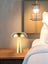 LED Cordless Mushroom Table Lamp Rechargeable Modern Iron Desk Lamp with 3 Carousel 10