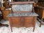 A Quality Antique Solid Mahogany and Marble Wash Stand Carousel 7