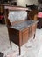 A Quality Antique Solid Mahogany and Marble Wash Stand Carousel 4