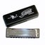 Swan Bronze Color C Key Chromed 10-hole Harmonica comes with box Carousel 1