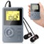 AM FM Radio, Stereo LCD Digital Display Tuning Pocket Walkmen Rechargeable Carousel 1