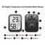 Digital Thermometer Hygrometer Indoor Room Temperature Humidity Meter(Progr Carousel 2