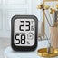 Digital Thermometer Hygrometer Indoor Room Temperature Humidity Meter(Progr Carousel 7