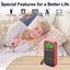 Portable Radios AM FM, Transistor Pocket Radio with Best Reception Digital Carousel 4