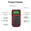 Portable Radios AM FM, Transistor Pocket Radio with Best Reception Digital Carousel 6