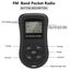 Portable FM Personal Radio with Headphones, Pocket Radio Great Reception, L Carousel 6