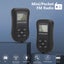 Portable FM Personal Radio with Headphones, Pocket Radio Great Reception, L Carousel 8