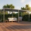Manual Louvre Roof Aluminium Pergola Carousel 20