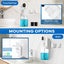 Automatic Mouthwash Dispenser for Bathroom, 21.12 oz(600 ml) Touchless Smar Carousel 4