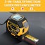 3 in 1 Digital Laser measure 40m/131Ft Autolock Measuring Tape Top LCD Disp Carousel 8