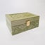 Embossed Jewellery Box - Moss Green Carousel 2